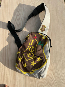 Khaki Shield Chest Bag