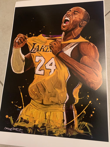 Kobe 11x17 print
