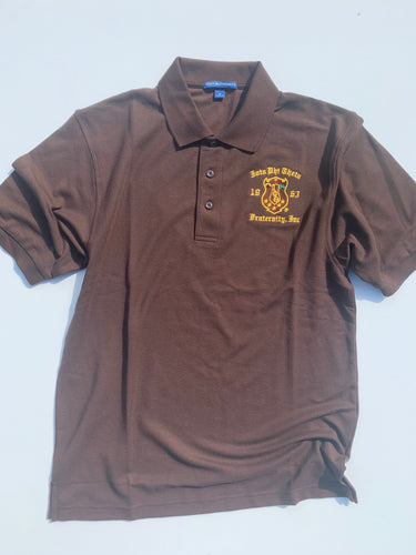 Iota Phi Theta Brown Polo